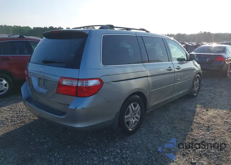 2006 Honda Odyssey Ex-L из США, поврежденный, VIN 5FNRL38606B020672